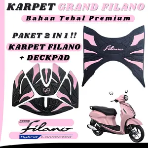 Karpet Filano Dan Deckpad Filano Bahan Karet Premium Motorcycle
