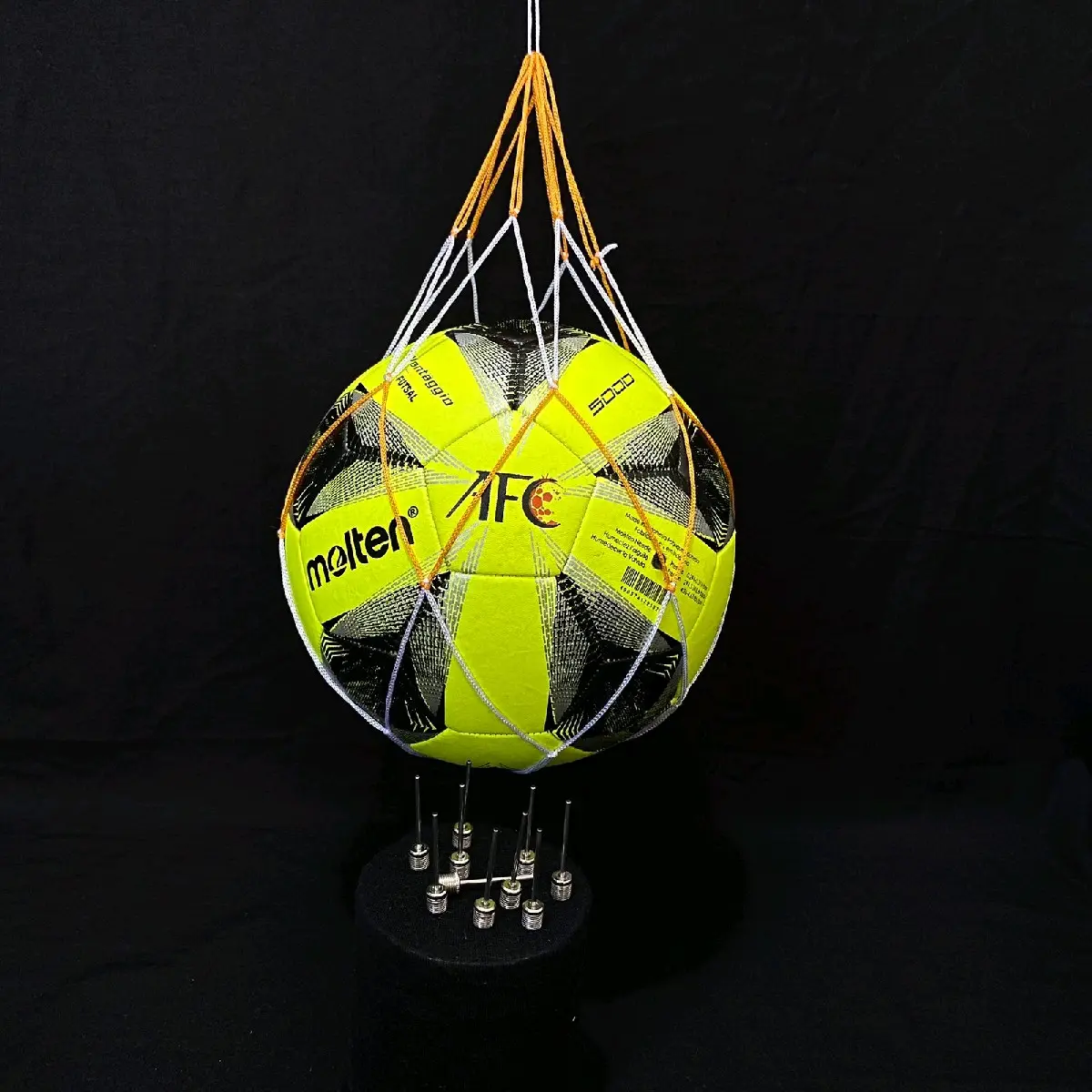 Bola Futsal Molten Size 4 Gratis Pompaan Pentil Jaring Berkualitas Baik - Outdoor Ball