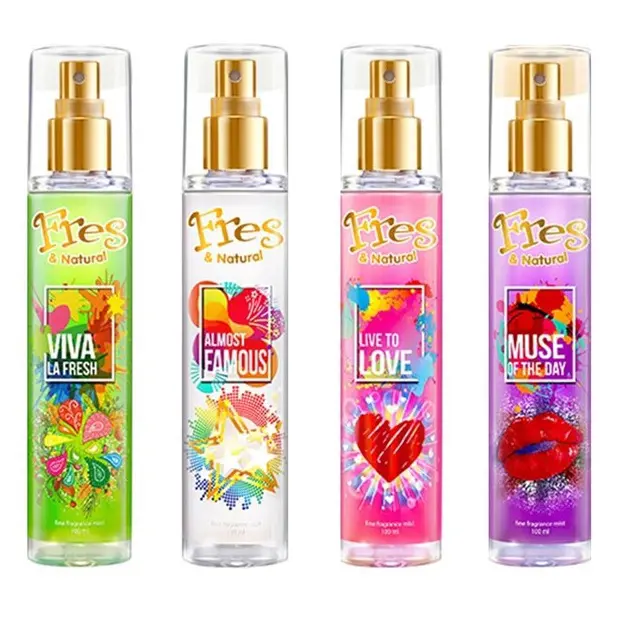 1PCS FRES & NATURAL ALMOST FAMOUS 100ML/ PARFUM WANITA