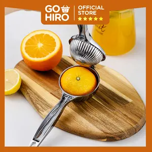 Alat Peras Jeruk Dan Lemon Lime Squeezer Stainless Steel Perasan Manual Jeruk Nipis Besi Press Buah