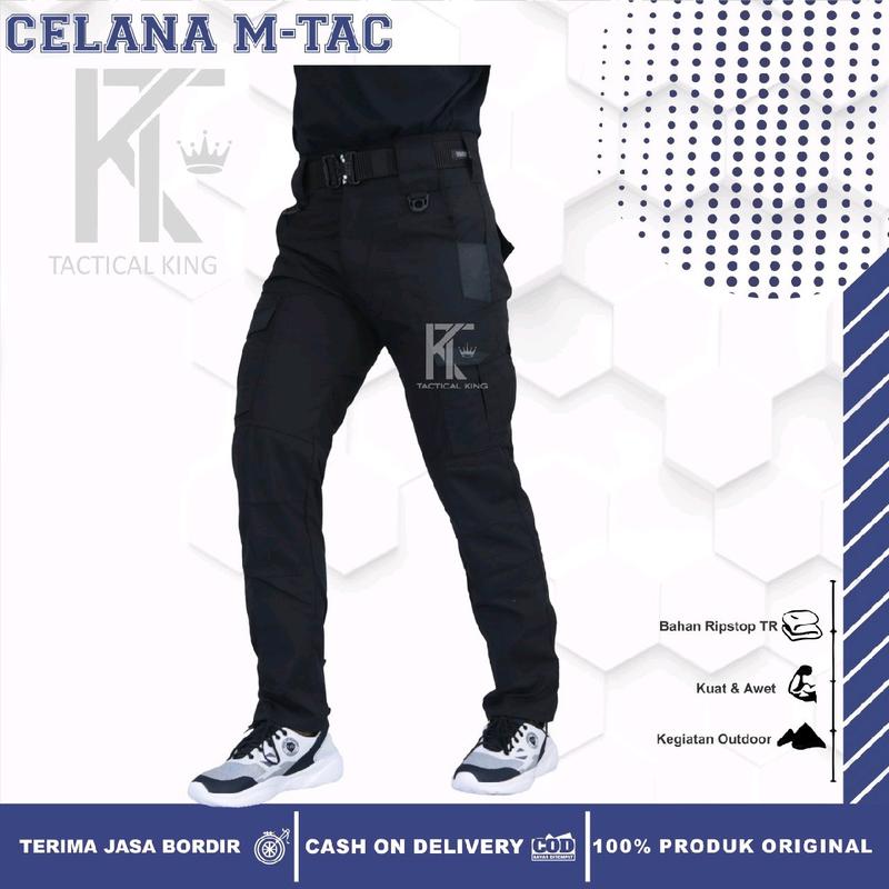 Celana Tactical M-Tac Panjang Bahan Ripstop Cocok Buat Naik Gunung dan Kegiatan Outdoor Abu Sport 4