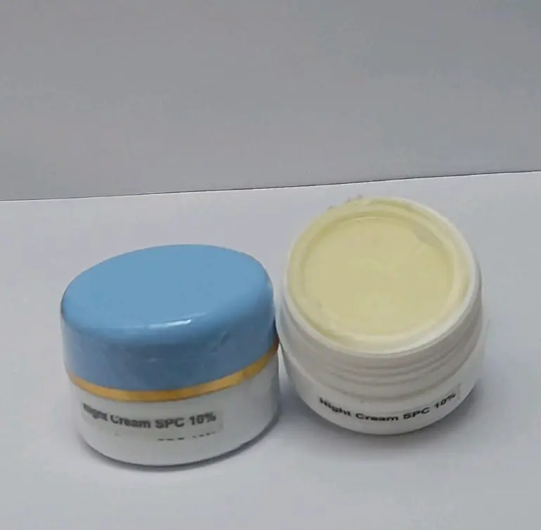 Promo!!! Night cream spc 10% Hitam Mencerahkan Melembutkan Wajah Perawatan Pelembab 3
