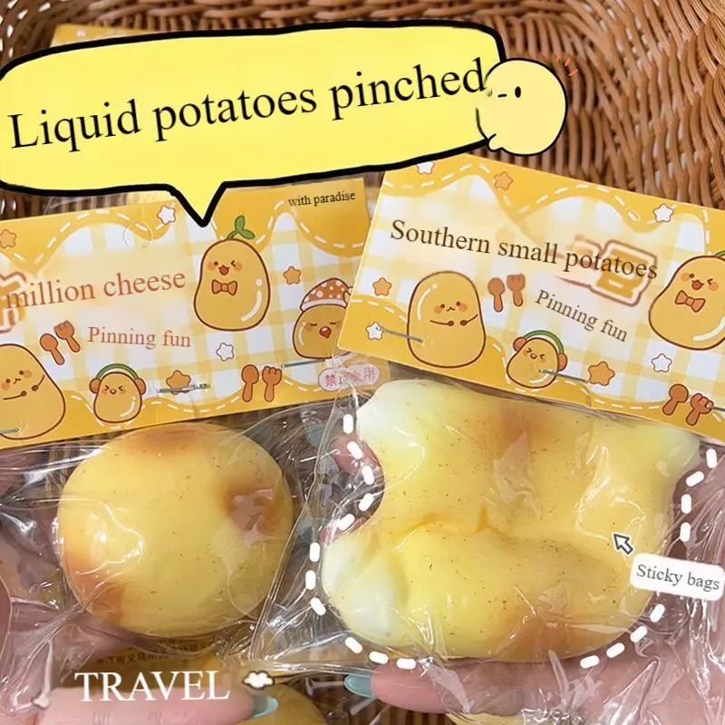 Đồ Chơi Bóp Khoai Tây Little Southern Chất Lỏng, Để Giảm Căng Thẳng Và Thoát Hơi, Đồ Chơi Bóp Như Nước Phục Hồi Chậm 2