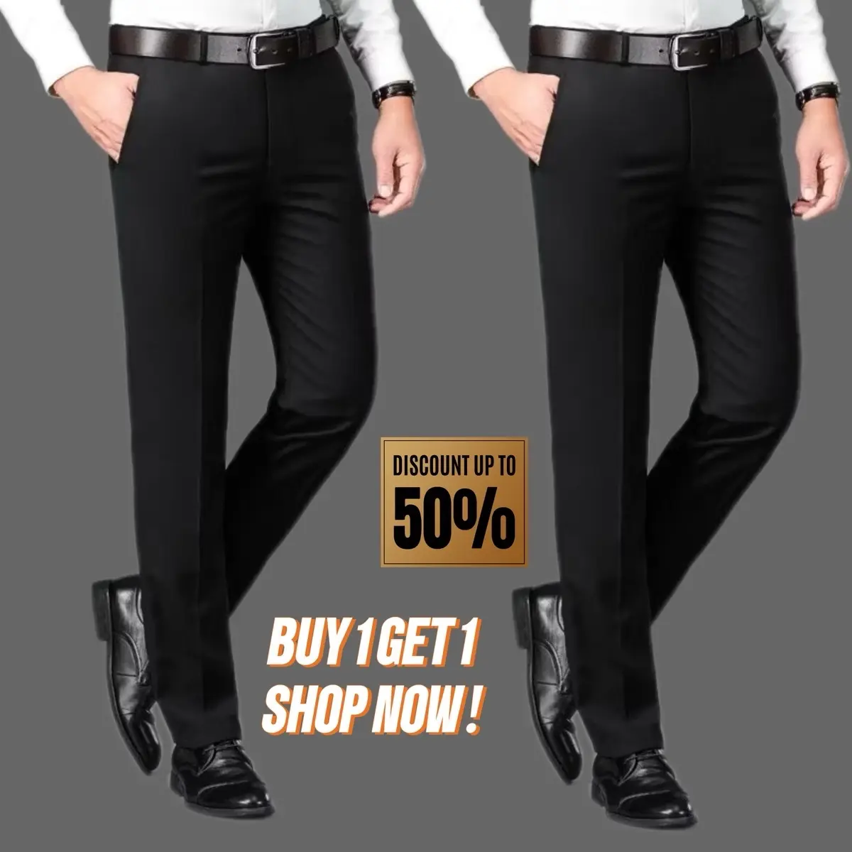 Beli 1 Gratis 1 Celana Kantor Formal Slimfit Bahan  Semi Wool Halus Lembut Nyaman Di Pake Sehari Hari Celana  Panjang Pria Slimfit Celana Kerja Casual Hitam Abu Stretch