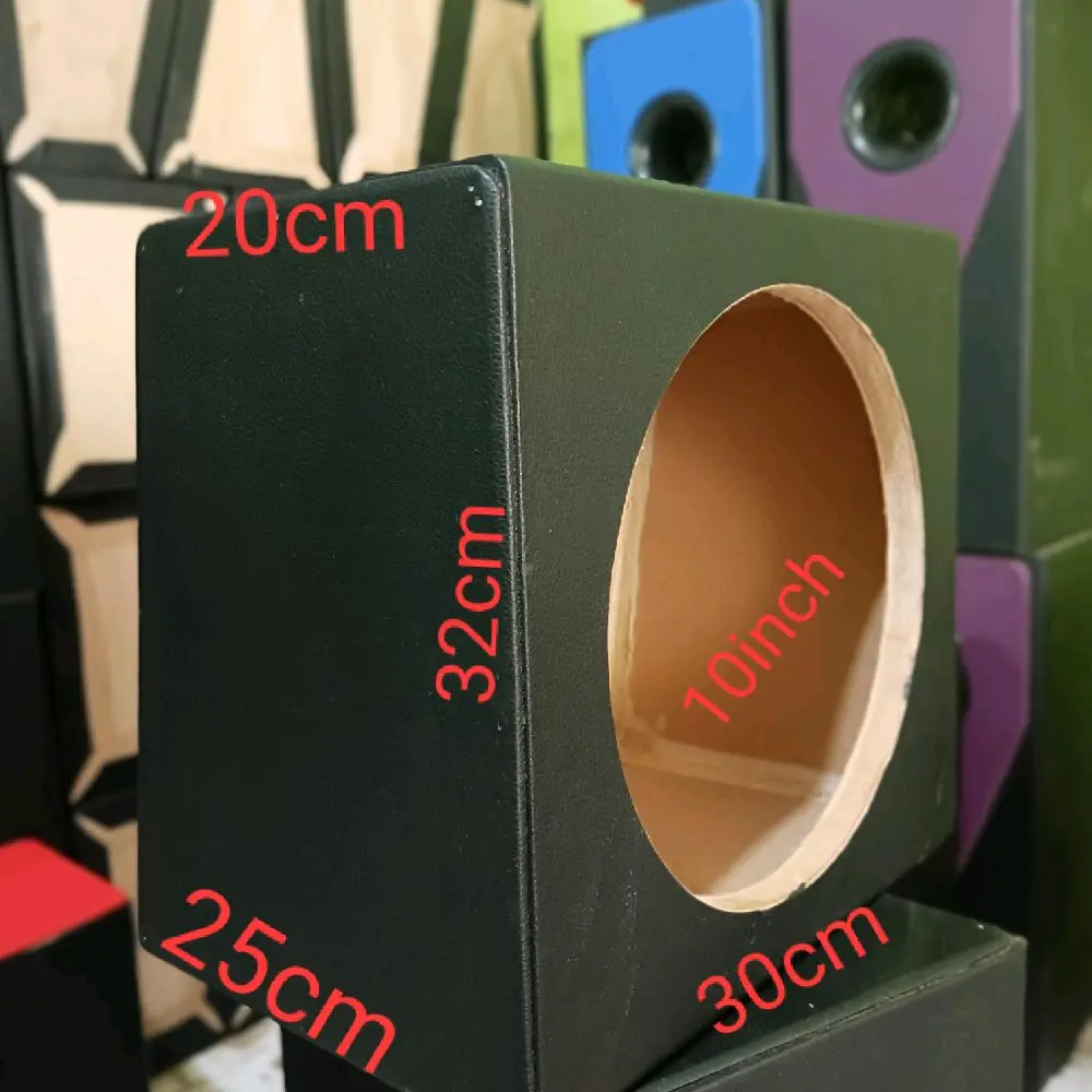 BOX SUBWOOFER 10INCH UNIVERSAL COCOK UNTUK SEMUA JENIS MOBIL DI BAWAH DASBOD/DI BELAKANG BAGASI