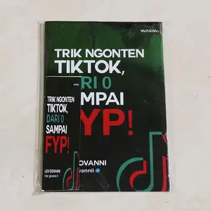 Buku TRIK NGONTEN TIKTOK DARI 0 SAMPE FYP! By LEO GIOVANI