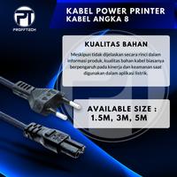 Gambar Proff Tech Kabel Power Printer 5 Meter Jack 2 Lubang Tahun untuk Epson Canon HP dan Alat Lainnya - Device dari ProffTech Indonesia Kota Administrasi Jakarta Pusat 4 Tokopedia