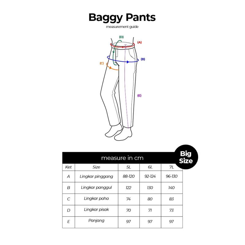 CALAMBY - Baggy Pants Jumbo (American Drill) 8
