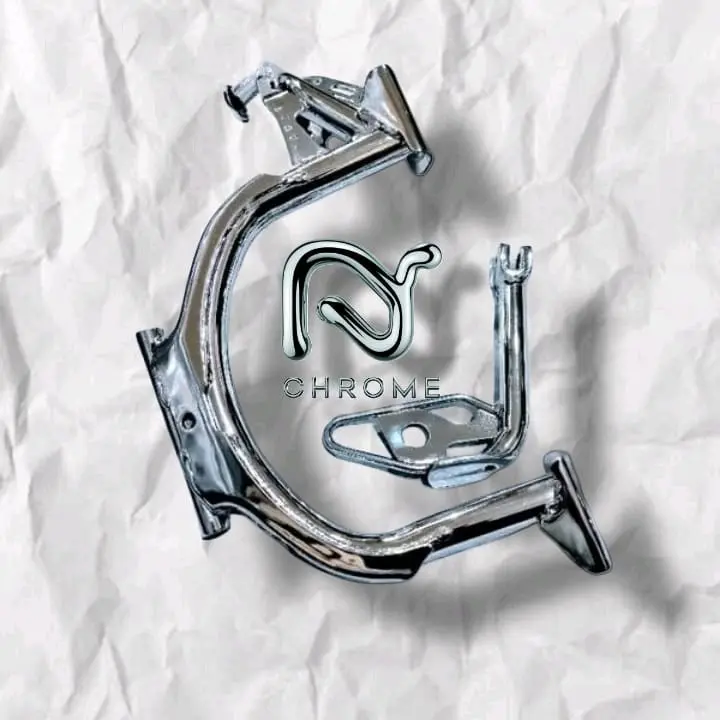 Standar Chrome samping dan tegah  Nmax new/ Nmax Turbo/Nmax neo 2020,2021,2022,2023,2024,Original yamaha sudah di chrome 1