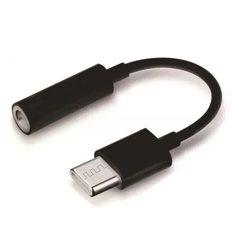 Bộ chuyển đổi giắc cắm tai nghe loại C sang 3,5 mm, chuyển đổi tai nghe điện thoại di động loại C sang 3,5, thích hợp cho cáp bộ chuyển đổi âm thanh Android 4