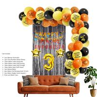 Gambar DINOSO  Konstruksi Tema Balon Garland Kit Untuk Anak-anak Dekorasi Pesta Ulang Tahun Nikmat Perlengkapan - Paket Kontruksi 1 dari DINOSO INDONESIA Kota Administrasi Jakarta Barat 2 Tokopedia