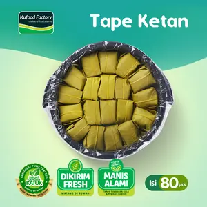 Tape Ketan Ciremai isi 80 Fresh & Legit by Kufood Factory
