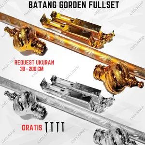 BATANG GORDEN FULLSET REQUEST UKURAN 30 s/d 200 cm FULLSET TINGGAL PASANG