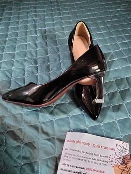 Product Review of Giày Cao Gót Nữ MŨI trơn Giày búp bê mũi nhọn nữ tính cao 5p và 7p - size 35 - size 40 mã Cotron Shoes from v** đ**n n**n 3