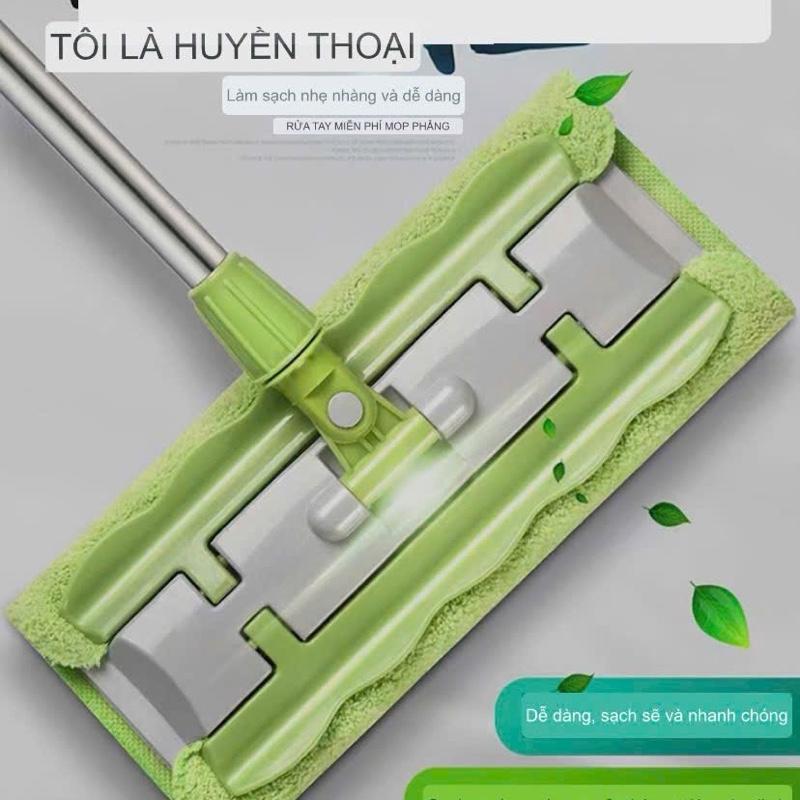Chổi lau kẹp khăn đa năng thế hệ mới. Chổi lau sàn, lau tường, trần nhà kẹp khăn