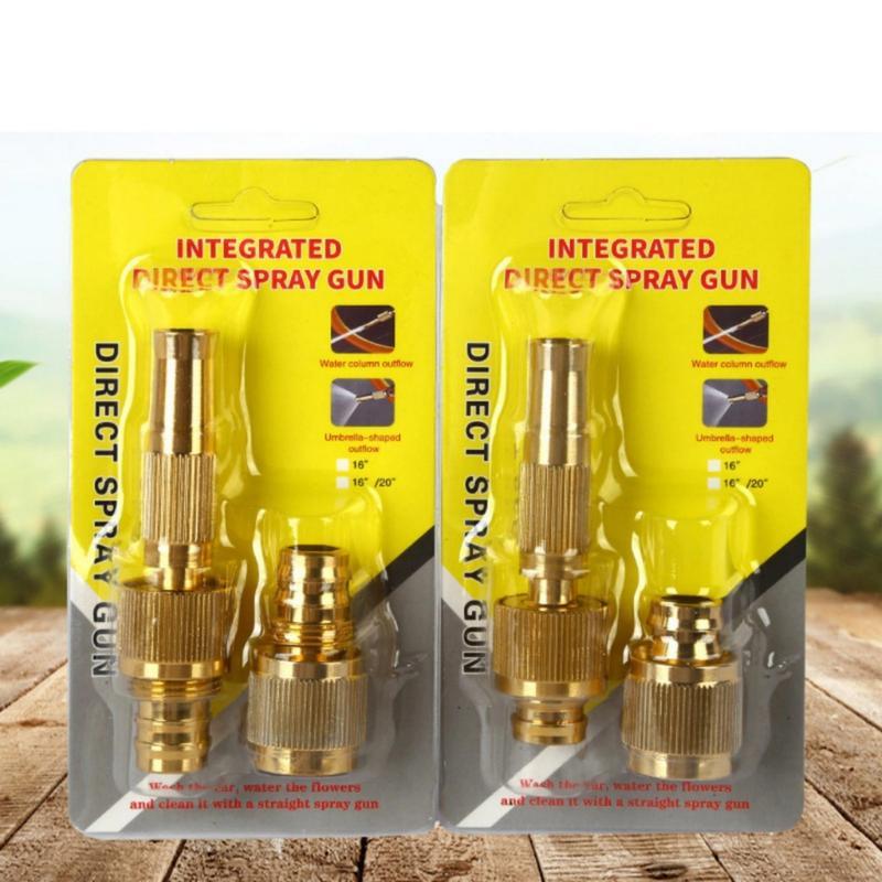 Đầu Vòi Xịt Tăng Áp Rửa Xe Tưới Cây SUMO , Đầu Phun Chất Liệu Đồng - 3 Chế Độ Phun Nước 1