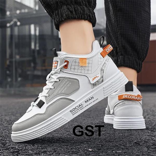 Product Introduction of GST Jimmie Sepatu Sneakers Pria Sepatu Kasual Sepatu Olahraga Sol Karet Anti Slip Anti Licin 34