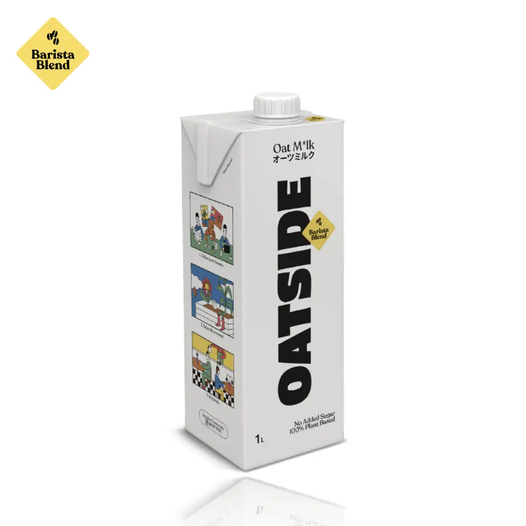 Oatside Oat Milk Barista Blend (1 Carton of 6 x 1L)