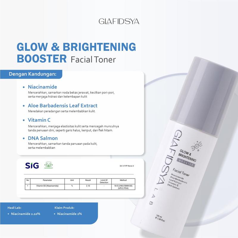 GLAB - Toner Bright & Glow Booster NEW + BT 2