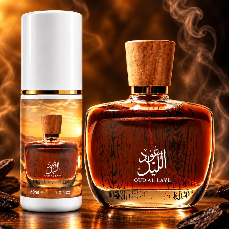 Nước hoa trung tính Dubai Desert Bloom với lưu hương lâu dài, tươi mới và tự nhiên, hương nhẹ nhàng; tông gỗ phương Đông dành cho nam và nữ, dung tích 30 ml, tiện lợi khi mang theo khi đi du lịch.