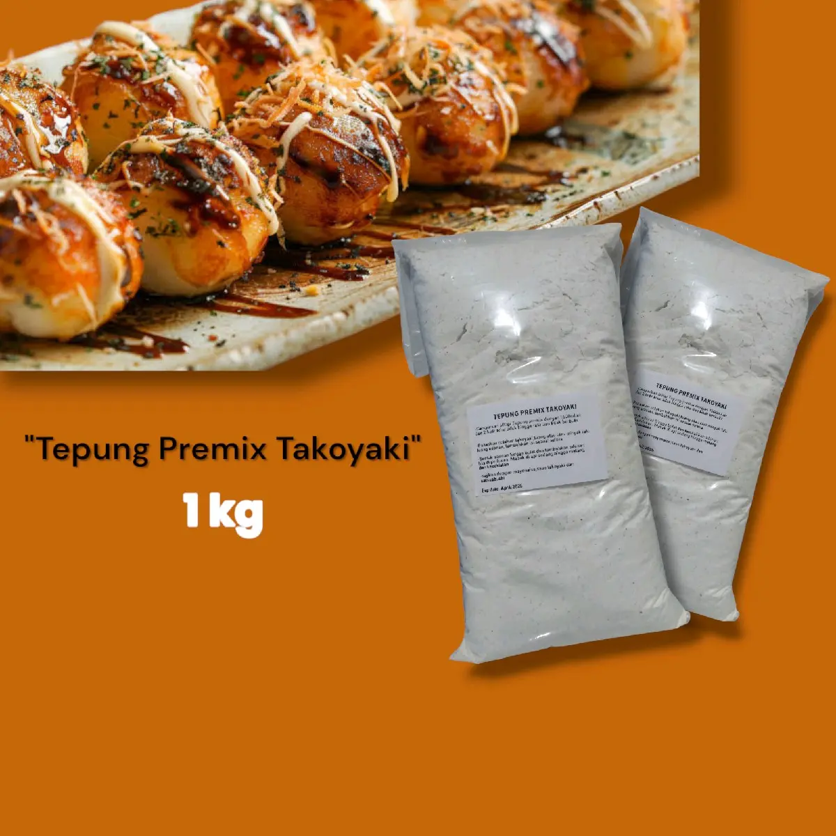Tepung premix Takoyaki - 1 kg