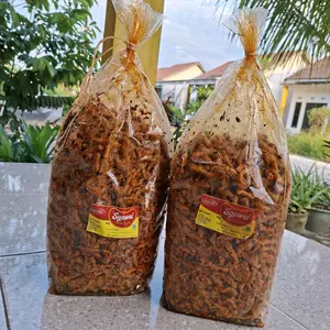 Kripik usus ayam pedas cikruh daun jeruk 250gr 500gr 1kg 2kg Crispy