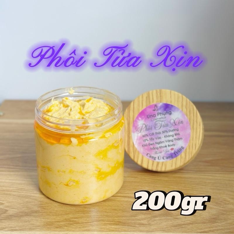 Kem Body Phôi Tửa Xịn [ 200gr ]- Trắng Nhanh, Khử Vàng, Mờ Thâm, Dành Cho Da Đen Ngâm Và Da Mỏng Gân Xanh