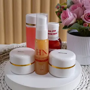 Paket 15gr ORIGINAL+ SERUM Gold 30ml [ CREAM SIANG / CREAM MALAM / SABUN / TONER / SERUM GOLD ]