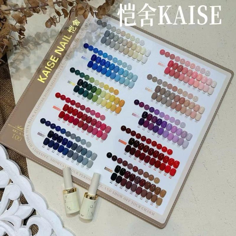    Kaise 100 màu   Kaise Nail Sét sơn gel 100 màu kaise siêu phẩm VIP chính hãng HOT 