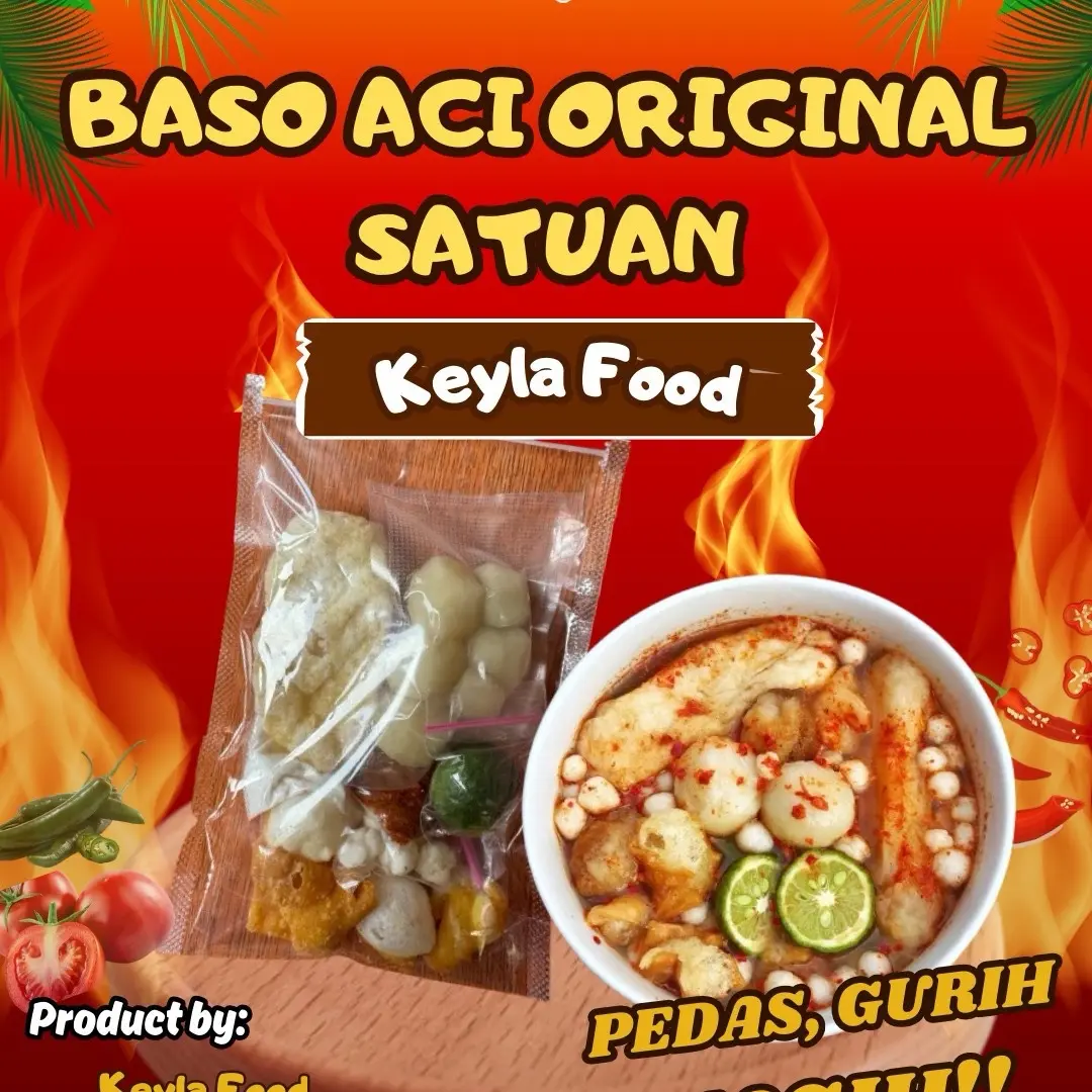 Baso aci ori satuan by keylaa food makanan instan
