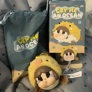 POP MART CRYBABY Cry Me An Ocean Series- Vinyl Plush Pendant Blind Box