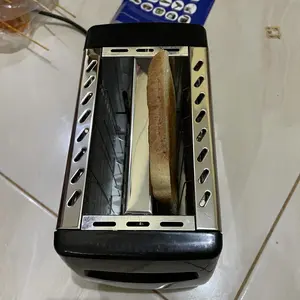 Sonifer TOASTER ROTI POPUP 2 SLICE ALAT PEMANGGANG ROTI Stainless SF-6007