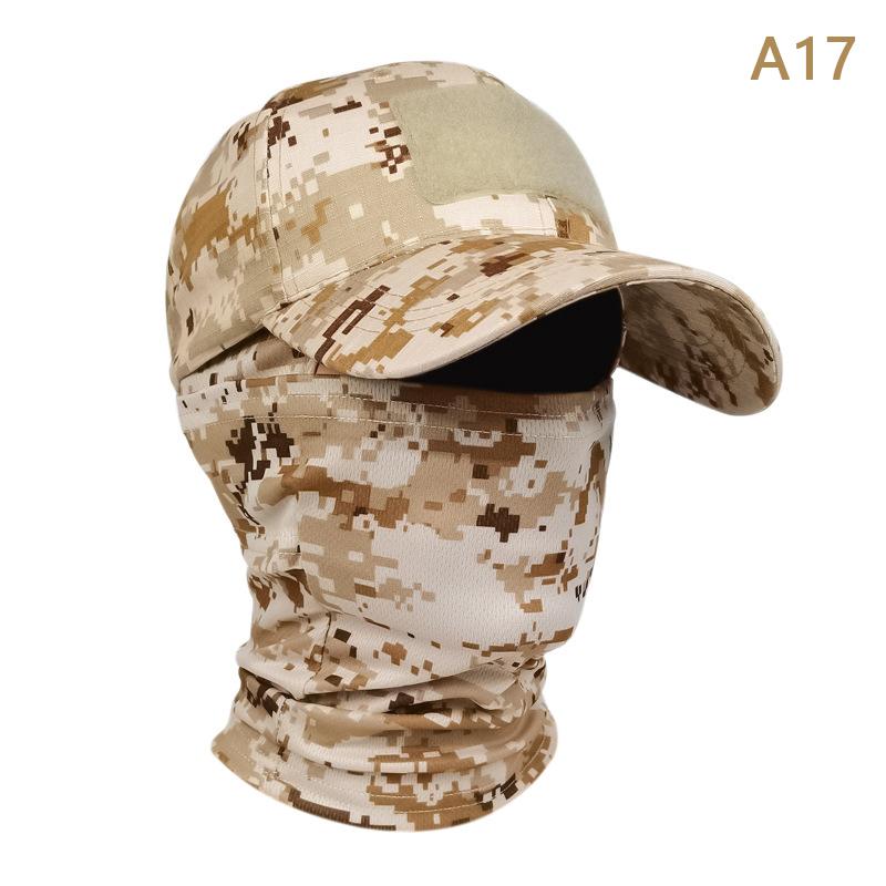 Product Introduction of Mũ Rằn Ri Cho Nam, Balaclava Đi Bộ Đường Dài Trong Rừng, Che Toàn Bộ Khuôn Mặt, Mũ Đội Đầu Quân Đội, Mũ Đạp Xe Thoáng Khí Cho Nam, Chống Tia UV, Mùa Hè 35