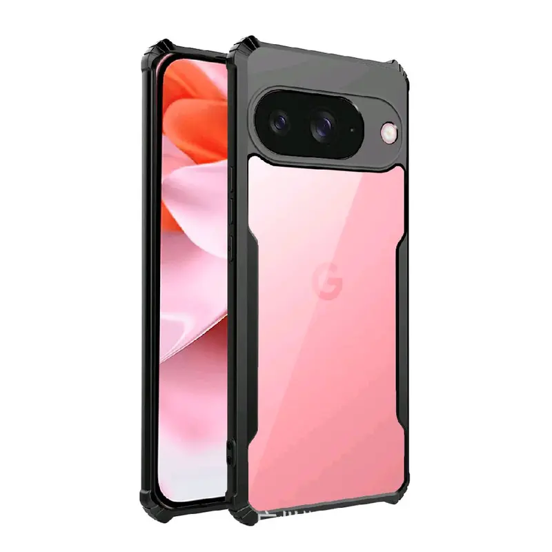 WIDI JAYA x Case Fusion Airbag Google Pixel 9 Pro XL 4a 5G 5 5a 8a 8 Pro 7a 7 Pro 6a 6 Pro Hitam Casing Cover Hybrid Softcase 2
