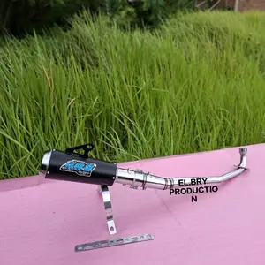 Knalpot Racing DOS GP 1 BASS supra x 125 blade revo fit jupiter z karisma revo absolute