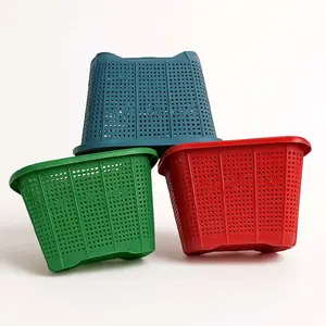 Paket 1 Lusin Besek Super 3 Warna – Lebar 19,5 cm x 14 cm x Tinggi 11,5 cm Wadah Plastik