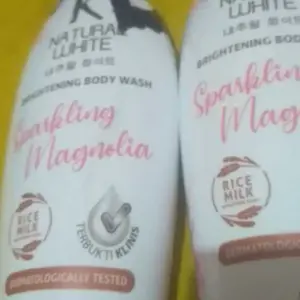 K Natural White Sabun Mandi Sparkling Magnolia 500 ml