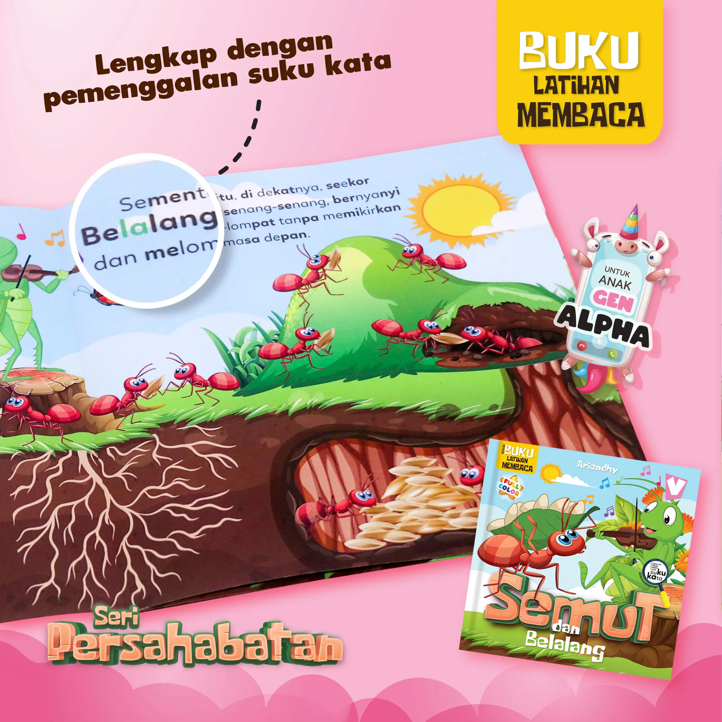 Buku Latihan Membaca - Edisi Dongeng - Gavins Story Books
