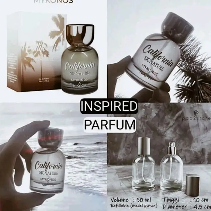 Mykonos California Parfum EDP 50ML Wangi Tahan Lama 4
