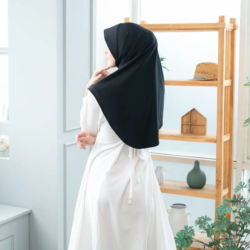 HIJAB KERUDUNG INSTAN BERGO polly spandex 2