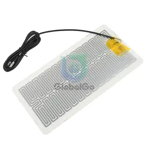 5V USB Heating Pad Waterproof Plug And Play Warm Plate Heater Sheets for Mouse Pad Mats Reptiles Supplies Plant Warm Heating Pad