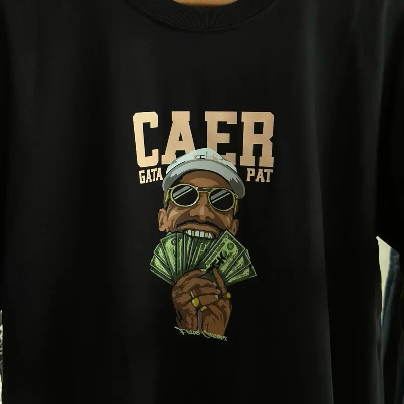 KAOS CAER Pria Custom Sablon Unik 1