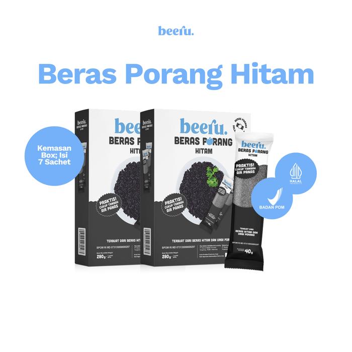 Gambar Beeru Beras Porang Hitam Isi 2 Box - Shirataki Konjac Rice dari Beeru Official Store Kota Tangerang Selatan Tokopedia