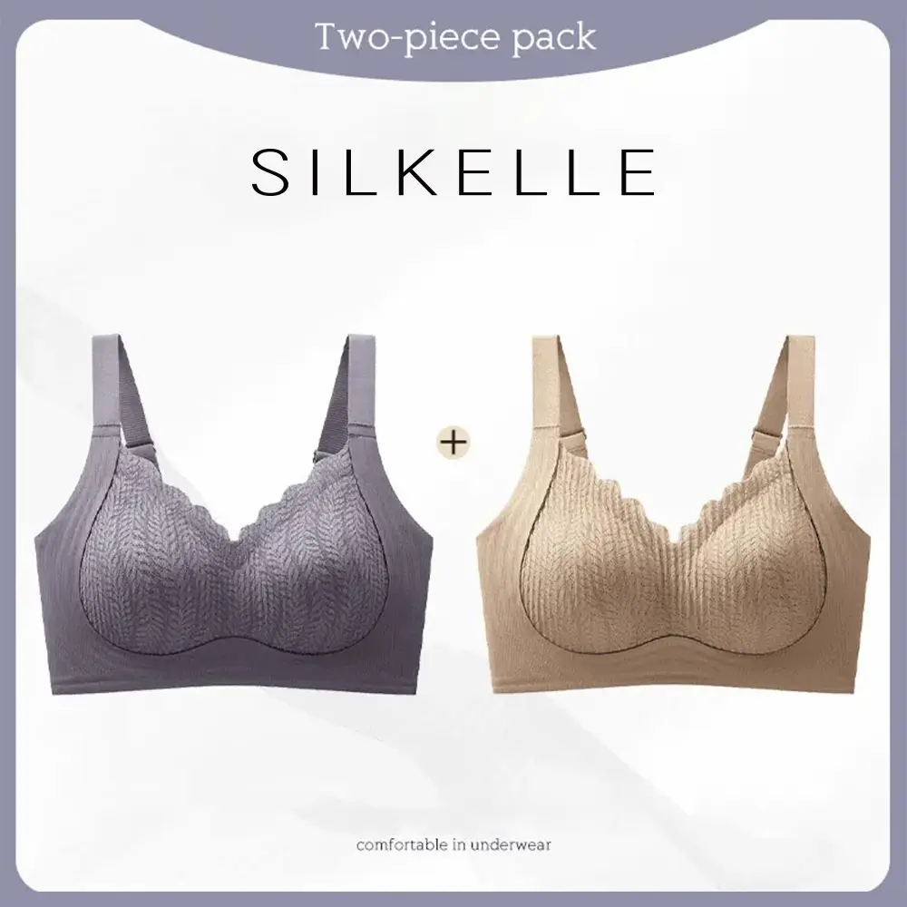 【SILKELLE】(2 pack)Lifting Push up and Anti-Sagging Accessory 【SILKELLE】Breast Push up Bra Non-Marking Fixing Cup