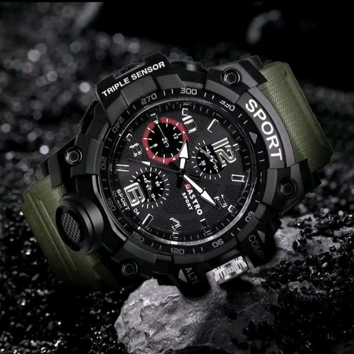 Jam Tangan Anak Pria dan Wanita Gastro Sport Original Analog Strap Rubber Fashion Terkini Free Box Dan Battre COD Karet 2