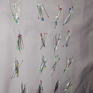 Jarum Pentul Mini Silver Anti Karat Tajam | Pin Jilbab Hijab Tidak Merusak Kain | Isi ±200 Pcs Stainless TANPA WADAH