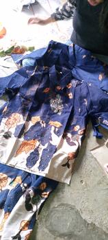 Product Review of 2. Baju Batik Couple Kemeja Gamis Poli katun Fashion Pasangan POLI KATUN Seragam Batik Sequins Muslim Wanita Sarimbit Keluarga Kondangan Dress Pesta Lebaran Motif from (**𝐒 𝐑**) 0