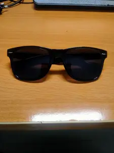 AOFLY Kacamata Retro Style Pria Wanita UV Protection Sunglassses - 1125 - Black