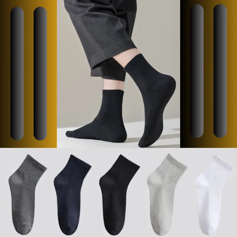[HARGA SATUAN] [BELI 4 DAPAT 5][Beli 4 Dapat Potongan ONGKIR] Kaos Kaki Pendek Tebal Dewasa - Koleksi Unyil 4