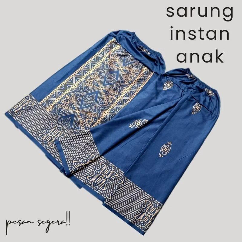 Product Introduction of sarung intsan anak anak praktis mudah di pakai Katun Muslim 20